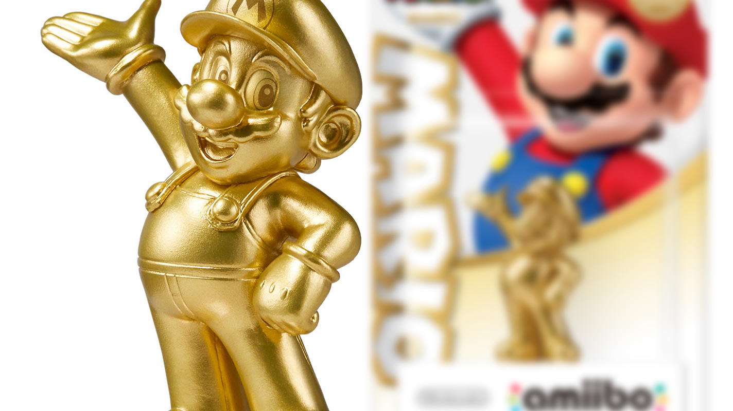 golden mario plush