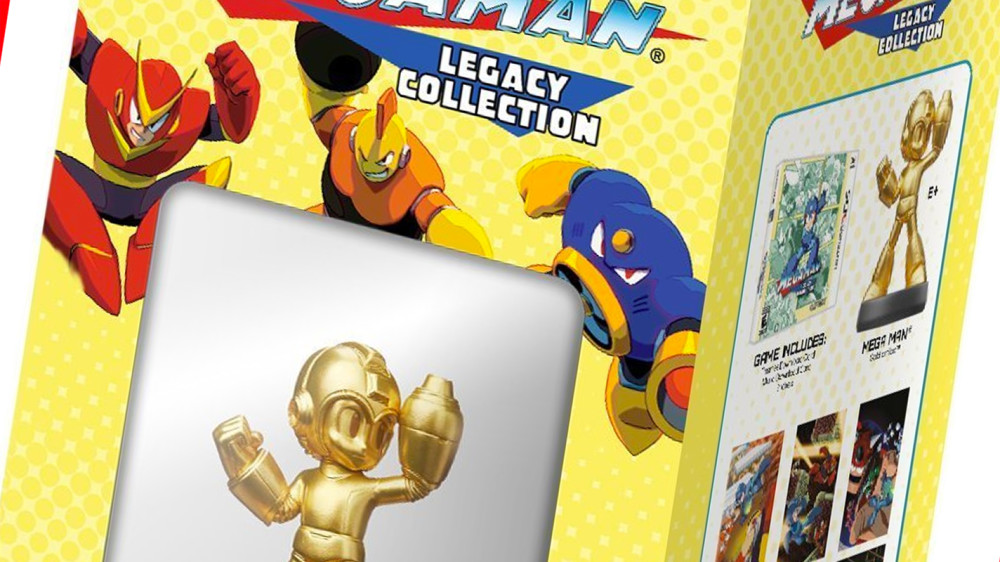 mega man 11 gold amiibo