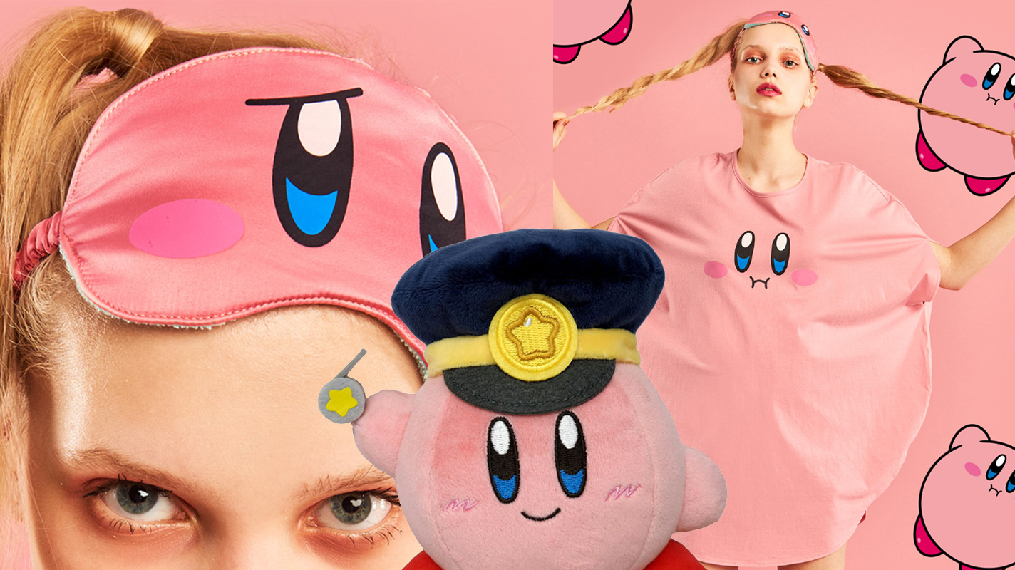 Nintendo goes Kirby merchandise and lingerie mad for 25th Anniversary