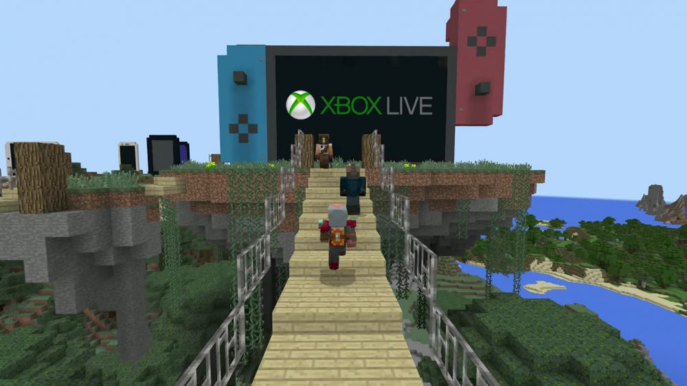 Xbox Live Accounts will be used with Minecraft for Switch 