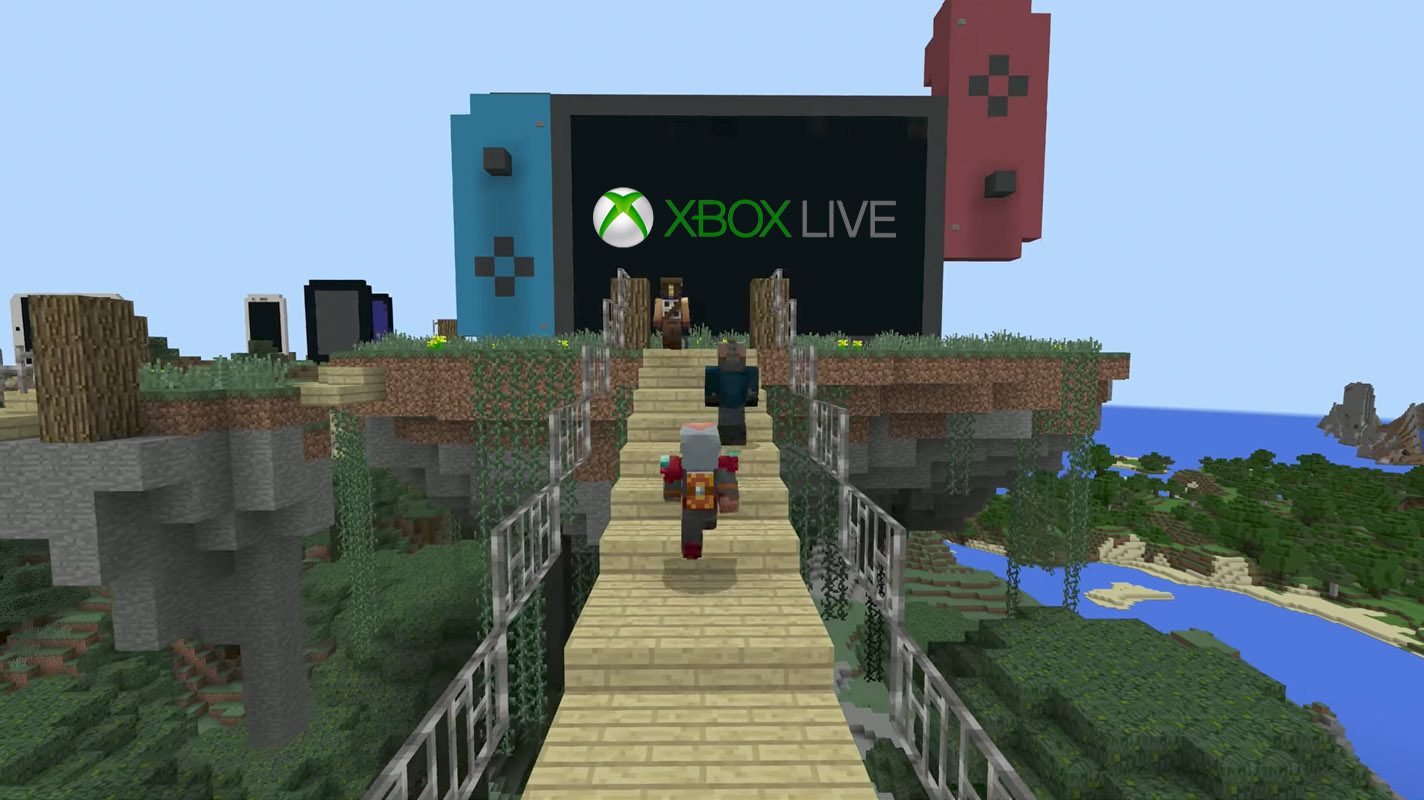 Xbox Live Accounts Will Be Used With Minecraft For Switch Vooks