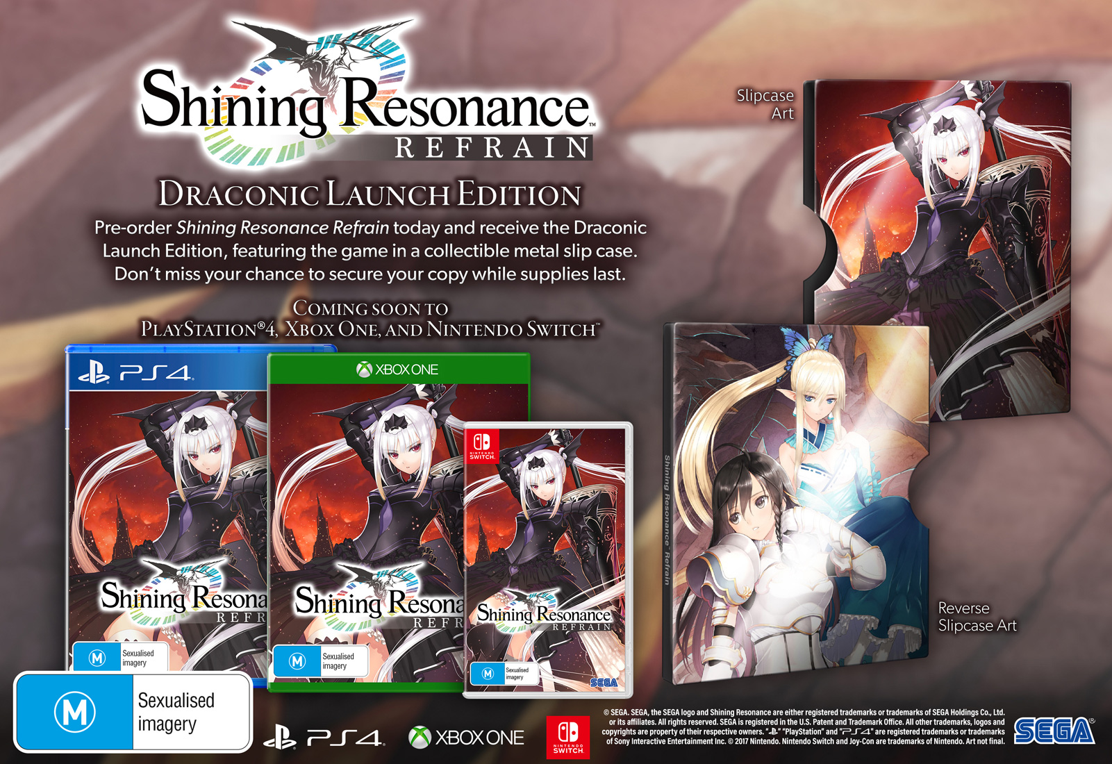 Resonance русификатор. Shining Resonance. Shining Resonance Refrain Xbox one. Shining Resonance Refrain русификатор. Launch Edition.