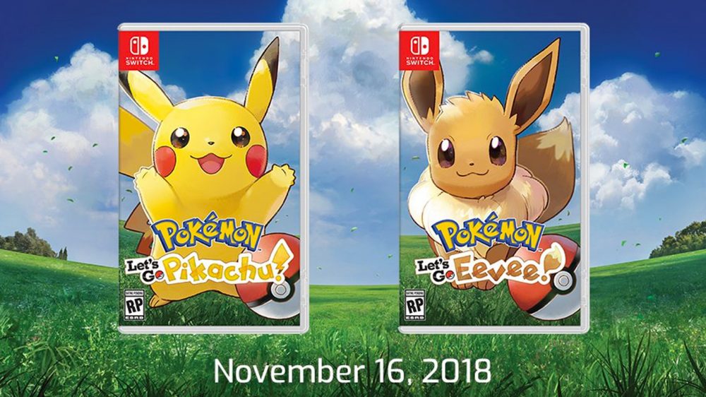 Pokémon Lets Go Pikachu And Eevee Out November For