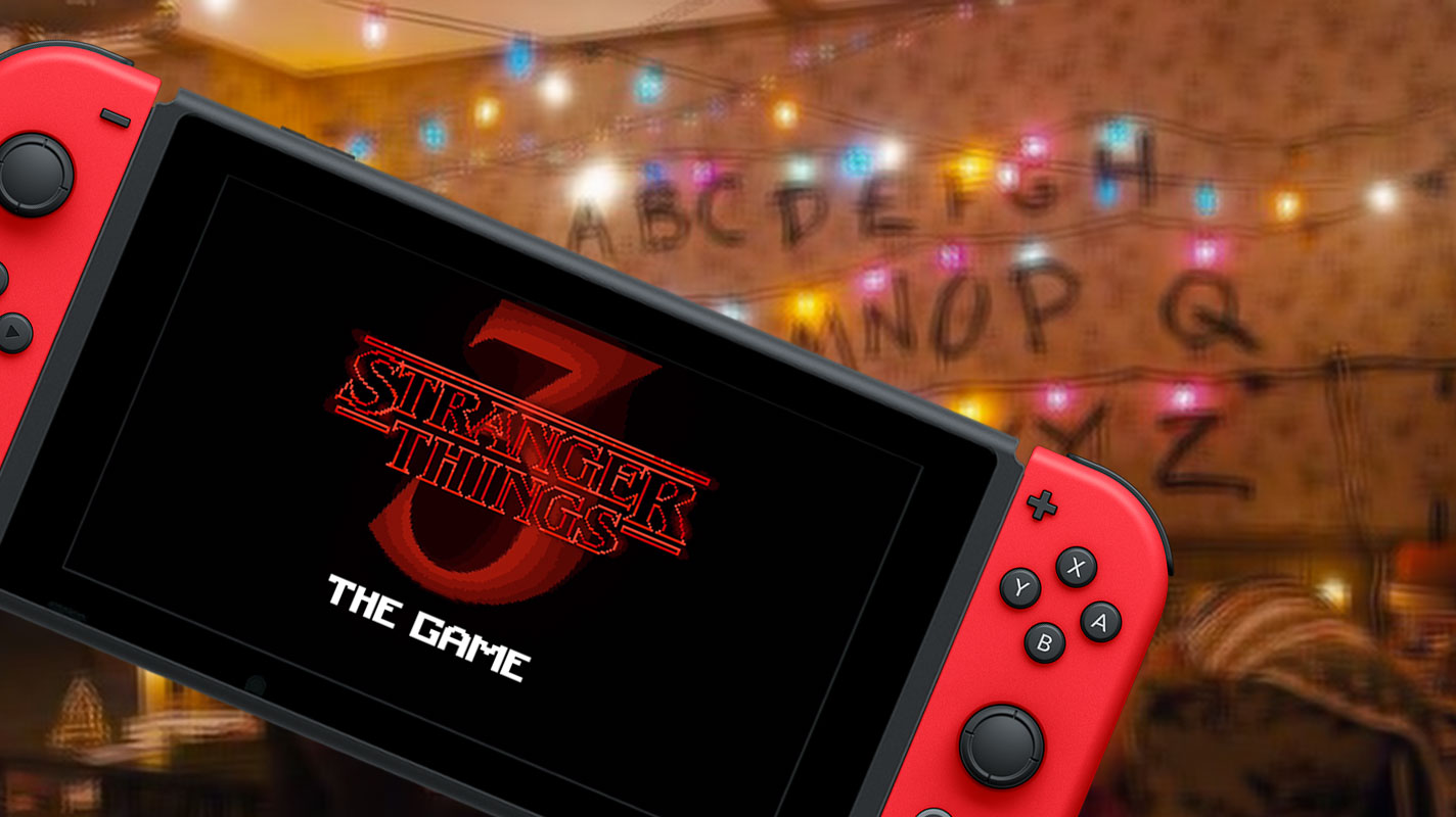 stranger things video game switch