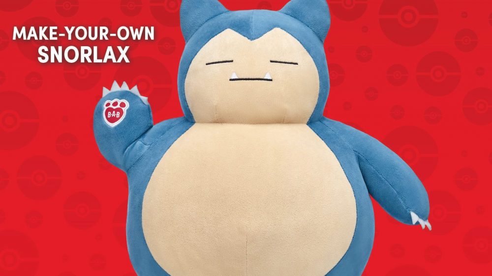 build a bear snorlax card