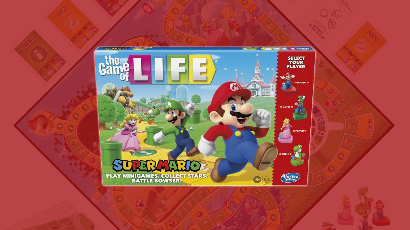 The Game of Life: Super Mario Edition board game is on the way - Vooks