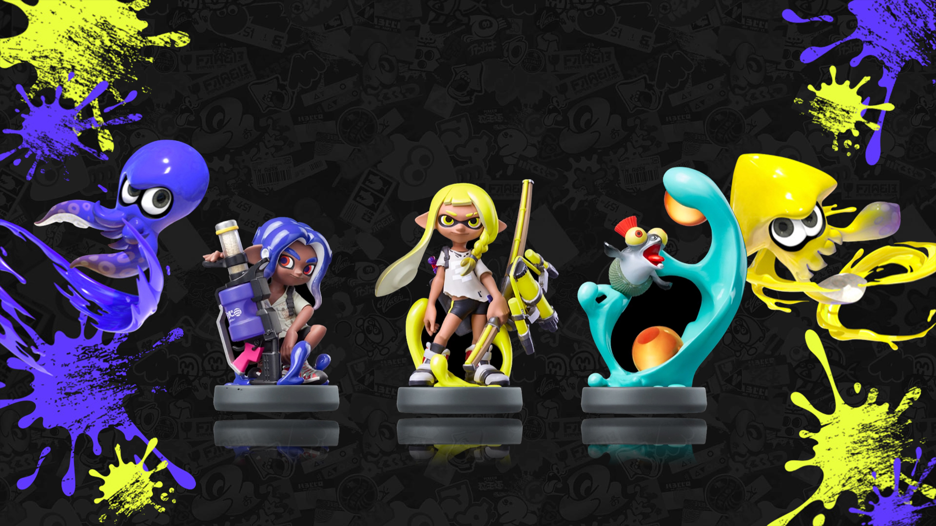 Splatoon 3 amiibo set for November 11th release date - Vooks