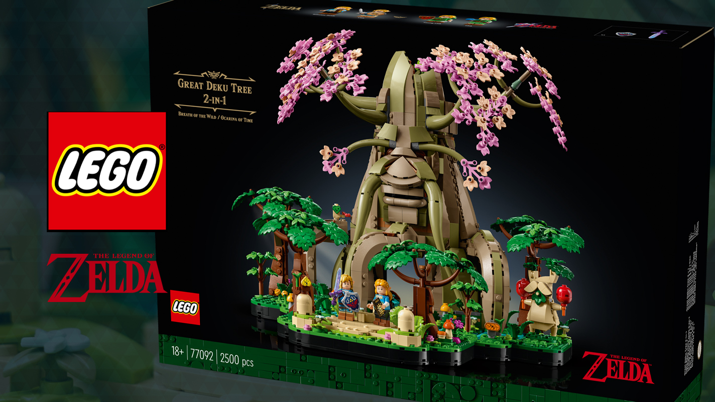 LEGO The Legend of Zelda Great Deku Tree set announced, coming September 1st – Vooks