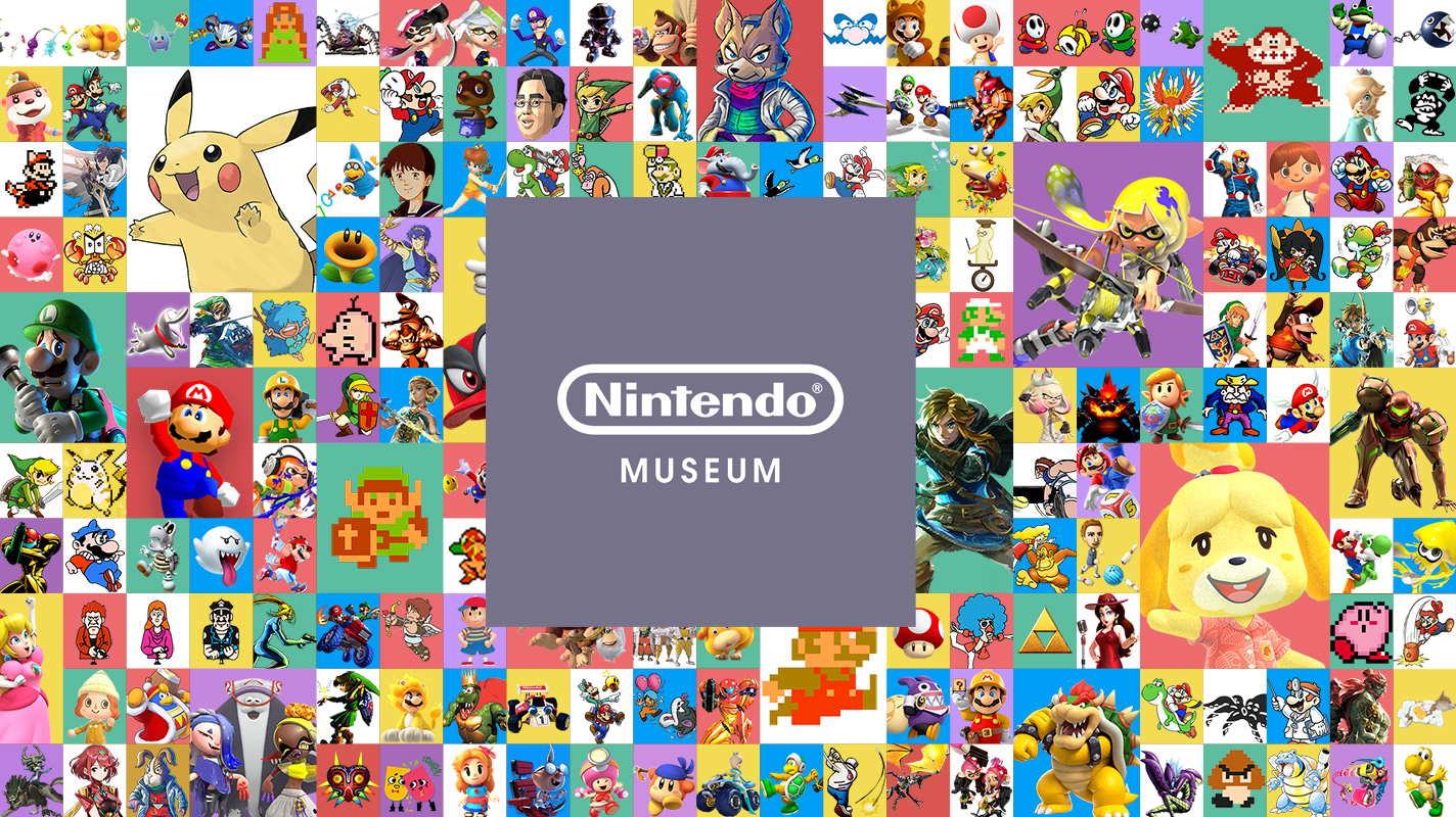 Everyone is here: All the characters on the Nintendo Museum mural - Vooks