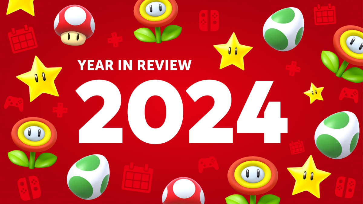 Nintendo's Switch Year in Review has launched for 2024 Vooks