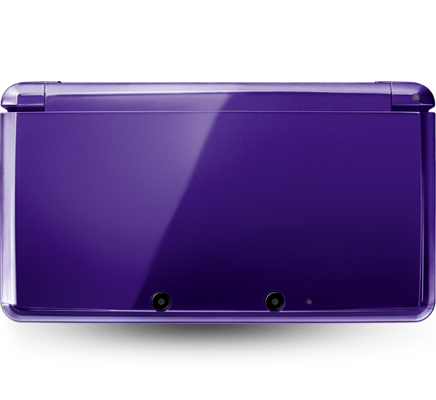 nintendo 3ds xl colors purple